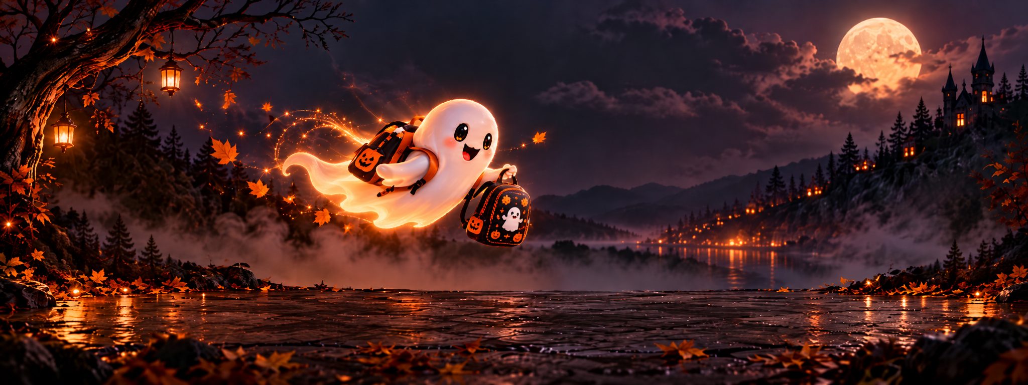 Halloweenske predškolské doplnky OXYBAG