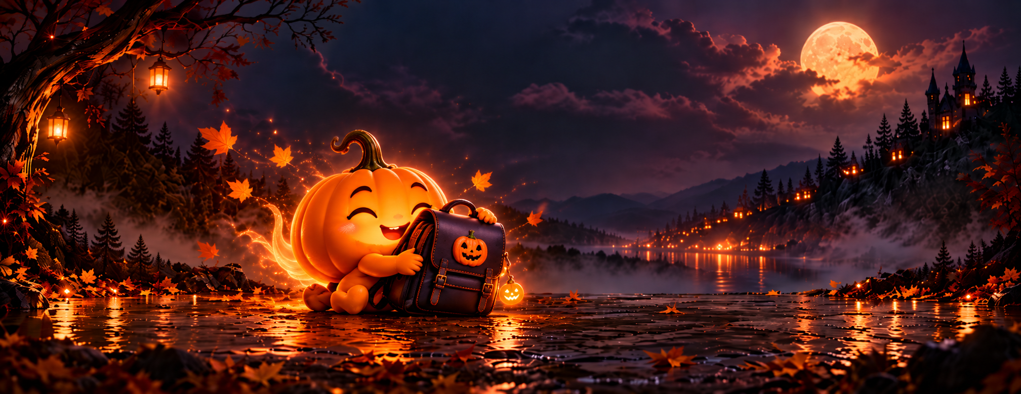 Halloweenske aktovky OXYBAG