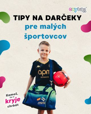 Potešte svojich malých športovcov darčekom pod stromčekom. Neviete akým? Pozrite si naše tipy 👇 🎁 Športová taška Ombre...